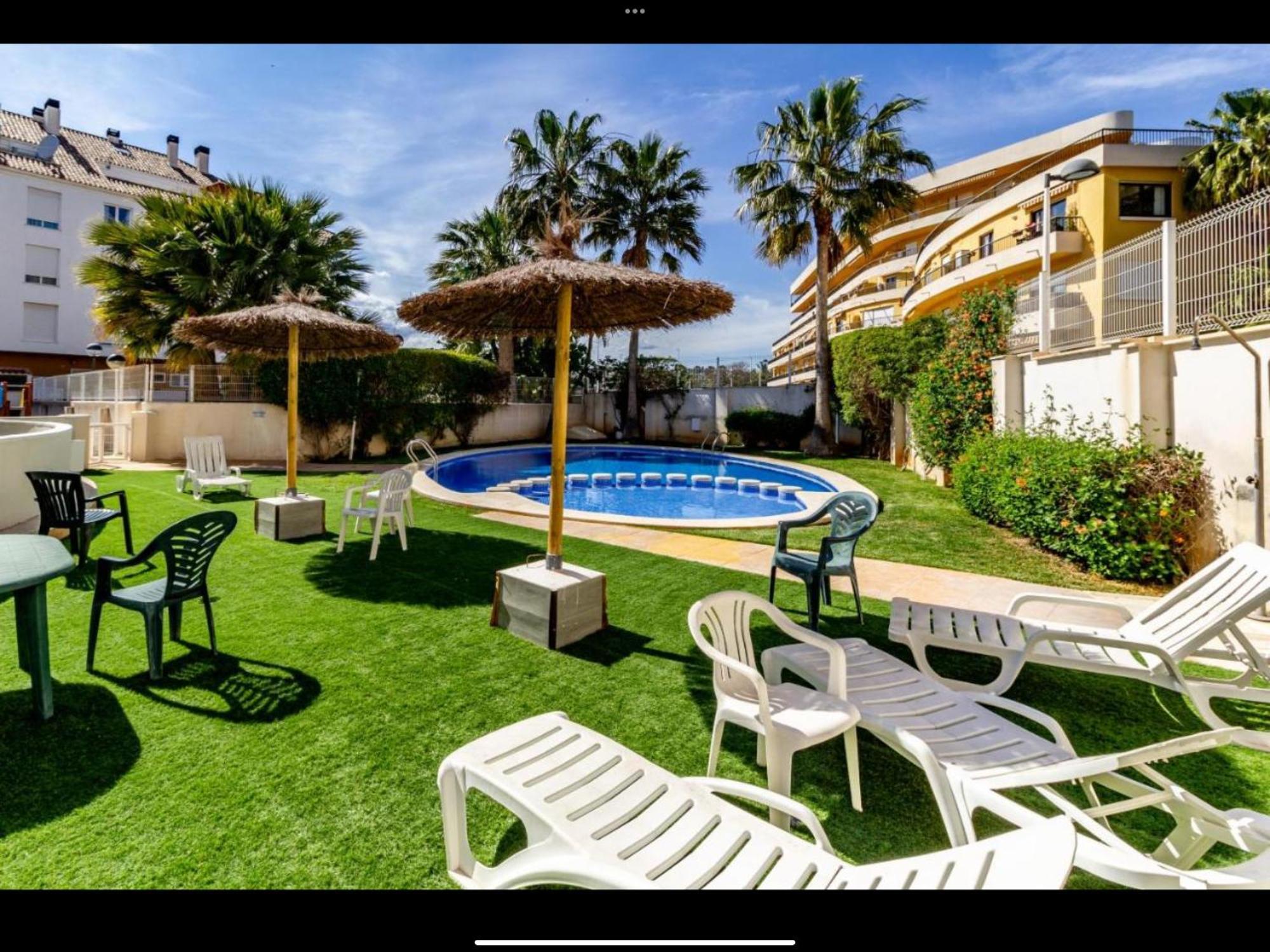 Stadscentrum Moraira Appartement El Sol De Moraira Met Zwembad Eksteriør billede